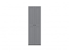 2.06.01.040.4 МАКС шкаф 2 двери 75х38х233 серый RU в Кировграде - kirovgrad.ok-mebel.com | фото 3
