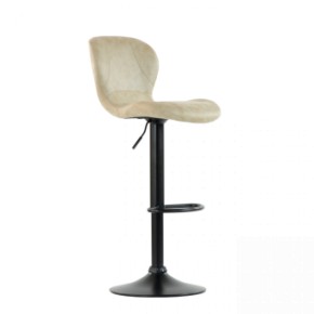 Барный стул Barneo N-86 Time / Black / VPU Beige Vintage PK970-1 в Кировграде - kirovgrad.ok-mebel.com | фото