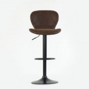 Барный стул Barneo N-86 Time / Black / VPU Brown Vintage коричневый винтаж PK970-18 в Кировграде - kirovgrad.ok-mebel.com | фото 3
