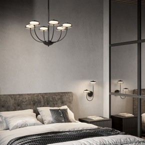 Бра Eurosvet Fungo 50388/2 LED черный в Кировграде - kirovgrad.ok-mebel.com | фото 2