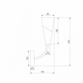 Бра Eurosvet Rhyton 60167/1 никель в Кировграде - kirovgrad.ok-mebel.com | фото 6