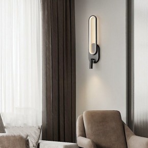 Бра с подсветкой Imperiumloft CARIT B Black carit01 в Кировграде - kirovgrad.ok-mebel.com | фото 4