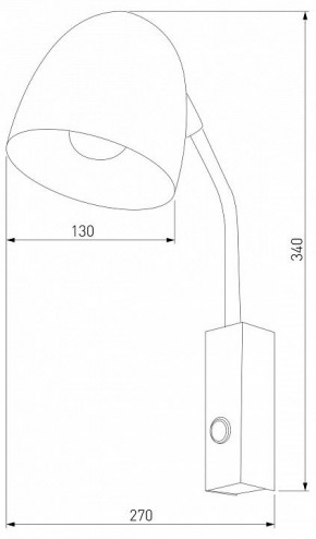 Бра TK Lighting Soho 4167 Soho Black в Кировграде - kirovgrad.ok-mebel.com | фото 2