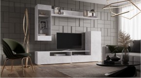 ДАЛЛАС Гостиная (модульная) цемент светлый в Кировграде - kirovgrad.ok-mebel.com | фото