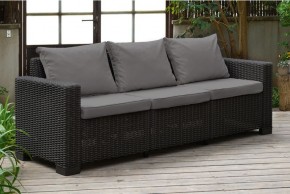 Диван Калифорния 3-х местный (California 3 Sofa), графит в Кировграде - kirovgrad.ok-mebel.com | фото