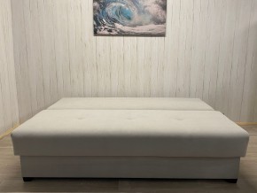 Диван Комфорт-1 (НПБ) велюр Luma 13 св.серый в Кировграде - kirovgrad.ok-mebel.com | фото 4