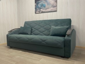 Диван Престиж-16 (НПБ+МДФ) велюр Sensey bottle green в Кировграде - kirovgrad.ok-mebel.com | фото