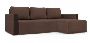 Диван угловой Алиса 3 Bahama PEBBLE - Teos Dark Brown в Кировграде - kirovgrad.ok-mebel.com | фото