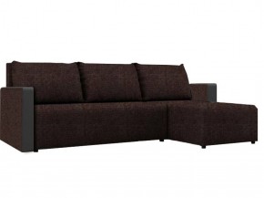 Диван угловой Алиса 3 Savana Chocolate - Teos Dark Brown в Кировграде - kirovgrad.ok-mebel.com | фото