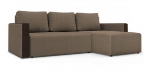 Диван угловой Алиса 3 Vital CARAMEL - Teos Dark Brown в Кировграде - kirovgrad.ok-mebel.com | фото