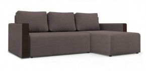 Диван угловой Алиса 3 Vital COCOA - Teos Dark Brown в Кировграде - kirovgrad.ok-mebel.com | фото
