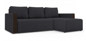 Диван угловой Алиса 3 Vital GRAFIT - Teos Dark Brown в Кировграде - kirovgrad.ok-mebel.com | фото