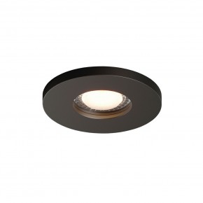 DK2036-BK Встраиваемый светильник влагозащ., IP 44, до 15 Вт, GU10, LED, черный, алюминий в Кировграде - kirovgrad.ok-mebel.com | фото 3