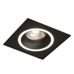 DK2061-BK Встраиваемый светильник IP 20, до 15 Вт, GU10, LED, черный, алюминий в Кировграде - kirovgrad.ok-mebel.com | фото