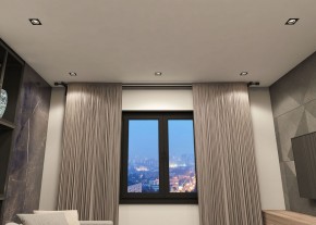 DK2061-BK Встраиваемый светильник IP 20, до 15 Вт, GU10, LED, черный, алюминий в Кировграде - kirovgrad.ok-mebel.com | фото 3