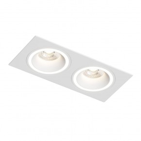 DK2062-WH Встраиваемый светильник, IP 20, до 15 Вт, GU10, LED, белый, алюминий в Кировграде - kirovgrad.ok-mebel.com | фото