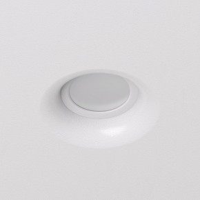 DK2080-WH Встраиваемый точечный светильник для натяжных ПВХ потолков INVIZ, IP 20, до 9 Вт, GU10, LED, белый, ABS-пластик в Кировграде - kirovgrad.ok-mebel.com | фото 2