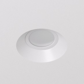 DK2081-WH Встраиваемый точечный светильник для натяжных ПВХ потолков INVIZ, IP 20, до 9 Вт, GU10, LED, белый, ABS-пластик в Кировграде - kirovgrad.ok-mebel.com | фото 2