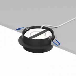 DK2090-BK Встраиваемый светильник FLAT, IP 20, до 15 Вт, GX53, LED, черный, алюминий в Кировграде - kirovgrad.ok-mebel.com | фото 4