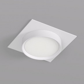 DK2091-WH Встраиваемый светильник FLAT, IP 20, до 15 Вт, GX53, LED, белый, алюминий в Кировграде - kirovgrad.ok-mebel.com | фото 2