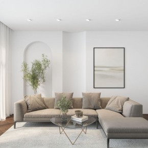 DK2091-WH Встраиваемый светильник FLAT, IP 20, до 15 Вт, GX53, LED, белый, алюминий в Кировграде - kirovgrad.ok-mebel.com | фото 5