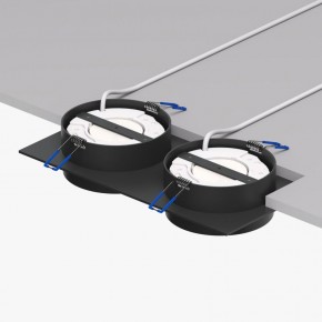DK2092-BK Встраиваемый светильник FLAT, IP 20, до 15 Вт, GX53, LED, черный, алюминий в Кировграде - kirovgrad.ok-mebel.com | фото 2
