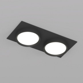 DK2092-BK Встраиваемый светильник FLAT, IP 20, до 15 Вт, GX53, LED, черный, алюминий в Кировграде - kirovgrad.ok-mebel.com | фото 4