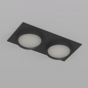 DK2092-BK Встраиваемый светильник FLAT, IP 20, до 15 Вт, GX53, LED, черный, алюминий в Кировграде - kirovgrad.ok-mebel.com | фото 5