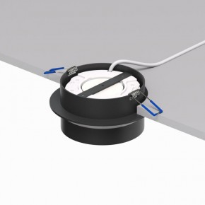 DK2100-BK Встраиваемый светильник NIKO, IP 20, до 15 Вт, GX53, LED, черный, акрил, алюминий в Кировграде - kirovgrad.ok-mebel.com | фото 4