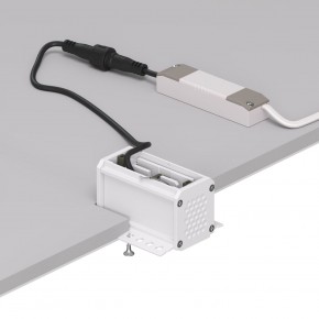 DK2530-WB Встраиваемый светильник SPACE со светодиодом под шпатлевку L69mm 220V 6W 38° 4000К IP20 белый/черный алюминий в Кировграде - kirovgrad.ok-mebel.com | фото 5