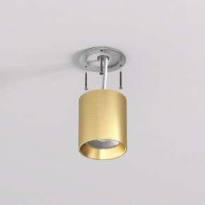 DK2610-SB Накладной светильник SHINE TUBE со светодиодом, D70*H80, IP20, 3000К, 10W, RA?90, сатинированная латунь, алюминий в Кировграде - kirovgrad.ok-mebel.com | фото 3