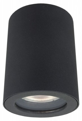 DK3007-BK Накладной светильник влагозащ., IP 44, 15 Вт, GU10, черный, алюминий в Кировграде - kirovgrad.ok-mebel.com | фото 2