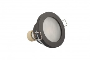 DK3012-BK Встраиваемый светильник влагозащ., IP 44, 50 Вт, GU10, черный, алюминий в Кировграде - kirovgrad.ok-mebel.com | фото 4