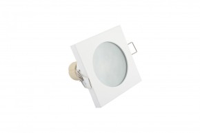 DK3014-WH Встраиваемый светильник влагозащ., IP 44, 50 Вт, GU10, белый, алюминий в Кировграде - kirovgrad.ok-mebel.com | фото 4