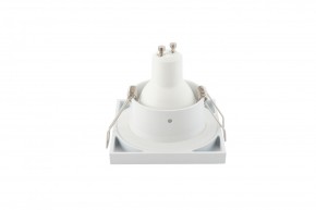 DK3014-WH Встраиваемый светильник влагозащ., IP 44, 50 Вт, GU10, белый, алюминий в Кировграде - kirovgrad.ok-mebel.com | фото 5
