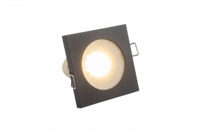 DK3015-BK Встраиваемый светильник влагозащ., IP 44, 50 Вт, GU10, черный, алюминий в Кировграде - kirovgrad.ok-mebel.com | фото 3