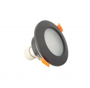 DK3016-BK Встраиваемый светильник влагозащ., IP 65, 50 Вт, GU10, черный, алюминий в Кировграде - kirovgrad.ok-mebel.com | фото 4