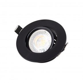 DK3020-BK Встраиваемый светильник, IP 20, 10 Вт, GU5.3, LED, черный, пластик в Кировграде - kirovgrad.ok-mebel.com | фото 2
