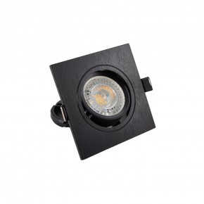 DK3021-BK Встраиваемый светильник, IP 20, 10 Вт, GU5.3, LED, черный, пластик в Кировграде - kirovgrad.ok-mebel.com | фото 2
