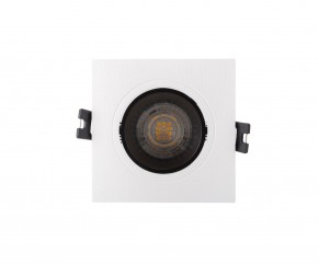 DK3021-WB Встраиваемый светильник, IP 20, 10 Вт, GU5.3, LED, белый/черный, пластик в Кировграде - kirovgrad.ok-mebel.com | фото 1