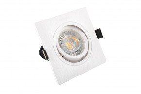 DK3021-WH Встраиваемый светильник, IP 20, 10 Вт, GU5.3, LED, белый, пластик в Кировграде - kirovgrad.ok-mebel.com | фото