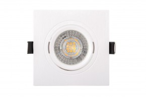 DK3021-WH Встраиваемый светильник, IP 20, 10 Вт, GU5.3, LED, белый, пластик в Кировграде - kirovgrad.ok-mebel.com | фото 2