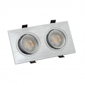 DK3022-CM Встраиваемый светильник, IP 20, 10 Вт, GU5.3, LED, серый, пластик в Кировграде - kirovgrad.ok-mebel.com | фото 2