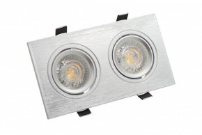 DK3022-CM Встраиваемый светильник, IP 20, 10 Вт, GU5.3, LED, серый, пластик в Кировграде - kirovgrad.ok-mebel.com | фото 3
