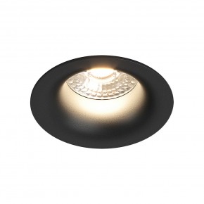 DK3024-BK Встраиваемый светильник, IP 20, 10 Вт, GU5.3, LED, черный, пластик в Кировграде - kirovgrad.ok-mebel.com | фото
