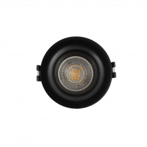 DK3024-BK Встраиваемый светильник, IP 20, 10 Вт, GU5.3, LED, черный, пластик в Кировграде - kirovgrad.ok-mebel.com | фото 2