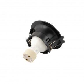 DK3024-BK Встраиваемый светильник, IP 20, 10 Вт, GU5.3, LED, черный, пластик в Кировграде - kirovgrad.ok-mebel.com | фото 3