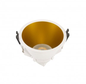 DK3026-WG Встраиваемый светильник, IP 20, 10 Вт, GU5.3, LED, белый/золотой, пластик в Кировграде - kirovgrad.ok-mebel.com | фото 2