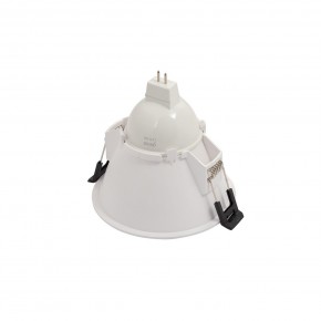 DK3026-WH Встраиваемый светильник, IP 20, 10 Вт, GU5.3, LED, белый, пластик в Кировграде - kirovgrad.ok-mebel.com | фото 3