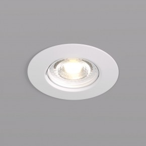 DK3028-WH Встраиваемый светильник, IP 20, 10 Вт, GU5.3, LED, белый, пластик в Кировграде - kirovgrad.ok-mebel.com | фото
